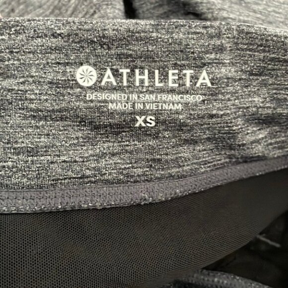 ATHLETA heathered grey jogger pants workout casual comfort pants sz xs - Picture 5 of 7